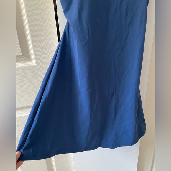 Halara SoftlyZero™ Plush Double Straps Active Dress size medium blue - Picture 5 of 10
